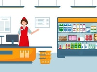 Mini shop cần gấp nam nữ phụ quầy đóng gói sản phẩm của khách hàng Mini shop cần gấp nam nữ phụ quầy đóng gói sản phẩm của khách hàng
