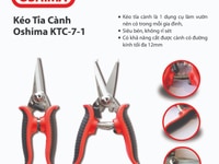 Kéo cắt tỉa cành OSHIMA KTC 7-1 Kéo cắt tỉa cành OSHIMA KTC 7-1