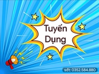 Tuyển gấp lao động phổ thông phụ bán hàng Tuyển gấp lao động phổ thông phụ bán hàng