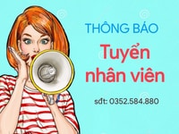 Tuyển gấp 3 nhân viên Nữ làm việc tại cửa hàng tiện ích Tuyển gấp 3 nhân viên Nữ làm việc tại cửa hàng tiện ích