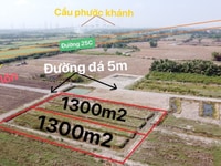 Đất vườn hơn 1000m2 đ.xe hoi liền kề k.dân cư chỉ cách Phạm Thái Bườ