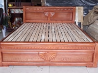 Giường ngủ gỗ Xoan Đào Lào - gần như mới - 700k Giường ngủ gỗ Xoan Đào Lào - gần như mới - 700k