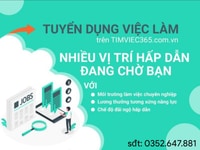 Cần nhân viên đóng gói và hỗ trợ quầy hàng - trên 18 tuổi Cần nhân viên đóng gói và hỗ trợ quầy hàng - trên 18 tuổi