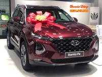 Hyundai SantaFe Dầu cao cấp màu ĐỎ 2020 giảm 90 triệu, xe giao ngay