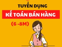 Tuyển dụng kế toán bán hàng - thu ngân (Vạn Phúc - Hà Đông) Tuyển dụng kế toán bán hàng - thu ngân (Vạn Phúc - Hà Đông)