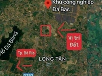 Bán nhanh lô đất mặt tiền DT765 gần KCN Đá Bạc. Định giá ngân hàng cao Bán nhanh lô đất mặt tiền DT765 gần KCN Đá Bạc. Định giá ngân hàng cao