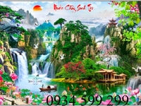 Tranh gạch men trang trí phòng khách Tranh gạch men trang trí phòng khách