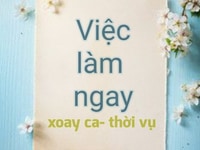 Việc làm bán thời gian cho sinh viên quận Hóc Môn Việc làm bán thời gian cho sinh viên quận Hóc Môn