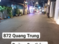 Cần bán biệt thự Quang Trung 8 x 18, 3 Tầng kiên cố, hẻm 8m Thông Cần bán biệt thự Quang Trung 8 x 18, 3 Tầng kiên cố, hẻm 8m Thông