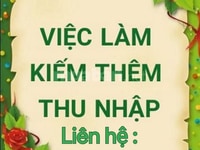 Tuyển nhân viên bán hàng Nam / Nữ làm thời vụ tạm thời hoặc lâu dài Tuyển nhân viên bán hàng Nam / Nữ làm thời vụ tạm thời hoặc lâu dài