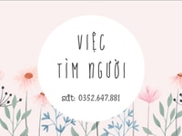 Cần gấp nhân viên làm ca giờ hành chính Cần gấp nhân viên làm ca giờ hành chính