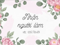 Cần bổ sung nhân viên tư vấn và đóng gói sản phẩm tại siêu thị mini. Cần bổ sung nhân viên tư vấn và đóng gói sản phẩm tại siêu thị mini.