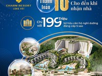 Căn hộ biển Charm Resort Long Hải full nội thất, thanh toán chỉ 199tr Căn hộ biển Charm Resort Long Hải full nội thất, thanh toán chỉ 199tr