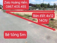 Bán đất CHÍNH CHỦ 40m2 giá 155tr, thổ cứ 100%, SHR Bán đất CHÍNH CHỦ 40m2 giá 155tr, thổ cứ 100%, SHR