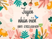 Tuyển nhân viên - đi làm ngay - không thu phí Tuyển nhân viên - đi làm ngay - không thu phí