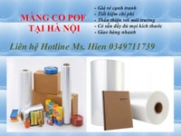 Địa điểm phân phối, bán buôn bán lẻ màng co POF nhập khẩu tại Hà Nội Địa điểm phân phối, bán buôn bán lẻ màng co POF nhập khẩu tại Hà Nội