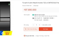 Tủ lạnh 6 cánh Hitachi Inverter 722 Lít Tủ lạnh 6 cánh Hitachi Inverter 722 Lít
