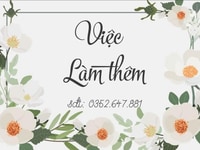Nhân viên làm ca Giờ hành chính ( nghỉ chủ nhật ) - không thu phí Nhân viên làm ca Giờ hành chính ( nghỉ chủ nhật ) - không thu phí