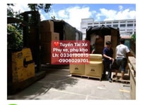 Muốn nhận việc Tài Xế Phụ Xe Phụ Kho Liên hệ ngay cho cty chúng tôi Muốn nhận việc Tài Xế Phụ Xe Phụ Kho Liên hệ ngay cho cty chúng tôi