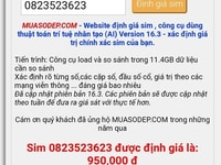 Cần bán sim số đẹp ,dễ nhớ và may mắn Cần bán sim số đẹp ,dễ nhớ và may mắn