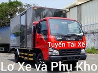 Tuyển Lái xe + 30 Nam Lơ xe Phụ kho bốc xếp Tuyển Lái xe + 30 Nam Lơ xe Phụ kho bốc xếp