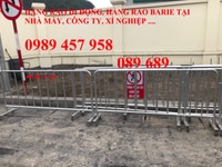 Bán hàng rào chắn nhà xe chung cư, Hàng rào di động lắp bánh xe 1mx2m Bán hàng rào chắn nhà xe chung cư, Hàng rào di động lắp bánh xe 1mx2m