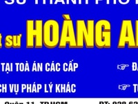 Tư vấn luật, cung cấp các dịch vụ thủ tục pháp lý Tư vấn luật, cung cấp các dịch vụ thủ tục pháp lý