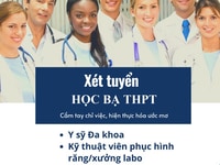 Tuyển sinh Y sỹ, liên thông cao đẳng Dược, Điều dưỡng Tuyển sinh Y sỹ, liên thông cao đẳng Dược, Điều dưỡng