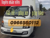 TâyNinh cần gấp: 5 tài xế xe tải B2. 25phu xe và 50 bốc xếp KHO TâyNinh cần gấp: 5 tài xế xe tải B2. 25phu xe và 50 bốc xếp KHO