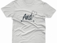 Áo Thun cặp Tay Ngắn in hình trái tim trẻ trung Áo Thun cặp Tay Ngắn in hình trái tim trẻ trung