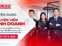 Công ty Bất Động Sản DKRD Tuyển Dụng Công ty Bất Động Sản DKRD Tuyển Dụng