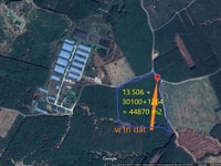 Đất 4 mặt tiền , giá đầu tư. 110K/m2 Đất 4 mặt tiền , giá đầu tư. 110K/m2