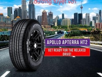 Lốp Apollo Apterra HT2 dành cho xe SUV, du lịch 4 mùa Lốp Apollo Apterra HT2 dành cho xe SUV, du lịch 4 mùa