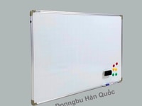 Bảng viết bút lông từ trắng Hàn Quốc, có hít nam châm, 40 x 60cm Bảng viết bút lông từ trắng Hàn Quốc, có hít nam châm, 40 x 60cm