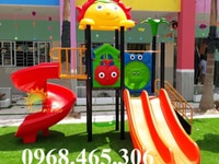 Bộ liên hoàn ông mặt trời máng trượt đôi Bộ liên hoàn ông mặt trời máng trượt đôi
