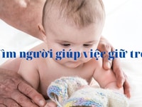 Tuyển gấp nữ chăm bé 1 tuổi (chuyên bé) Tuyển gấp nữ chăm bé 1 tuổi (chuyên bé)