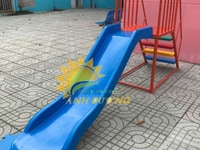 Cầu trượt đơn máng nhựa Composite Cầu trượt đơn máng nhựa Composite