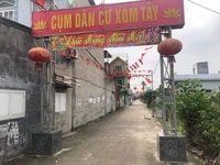 Bán lô đất xóm Tây ngay chợ Hoàng Mai,diện tích 125 m2 Bán lô đất xóm Tây ngay chợ Hoàng Mai,diện tích 125 m2