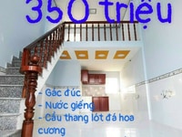 Bán nhà 1 trệt 1 lửng chỉ 350tr dọn vào ở liền Bán nhà 1 trệt 1 lửng chỉ 350tr dọn vào ở liền