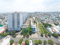 Nhà mặt tiền đường lớn vừa ở và kinh doanh, trung tâm quận Tân Phú