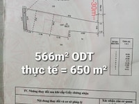 Bán đất thổ cư nằm ngay trục chính hẻm 27 Trần Bình Trọng, DT 566m2 Bán đất thổ cư nằm ngay trục chính hẻm 27 Trần Bình Trọng, DT 566m2