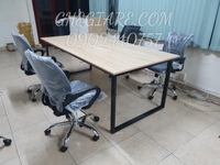 Bàn Họp Chân U 200x100 Mặt MDF Phủ Melamine Chống Trầ , Free Ship Bàn Họp Chân U 200x100 Mặt MDF Phủ Melamine Chống Trầ , Free Ship
