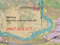 Lô đất vườn Xã Hồng Thái 3 Mặt Tiền đường hiện hữu, view sông cực đẹp Lô đất vườn Xã Hồng Thái 3 Mặt Tiền đường hiện hữu, view sông cực đẹp