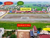 Đất đấu giá TT Thắng, giá chỉ từ 1.4 tỷ/lô có sổ đỏ Đất đấu giá TT Thắng, giá chỉ từ 1.4 tỷ/lô có sổ đỏ