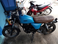 Xe cafe racer chính chủ daelim 125cc Xe cafe racer chính chủ daelim 125cc
