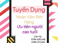 Ưu tiên 06 anh chị cao tuổi cần công việc ổn định Ưu tiên 06 anh chị cao tuổi cần công việc ổn định