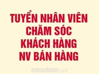 Tuyển dụng gấp nhân viên tư vấn và CSKH cho Trung tâm Tuyển dụng gấp nhân viên tư vấn và CSKH cho Trung tâm