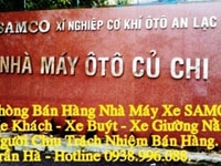 Giá Xe SAMCO - Già Công Bố Tại Nhà Máy Giá Xe SAMCO - Già Công Bố Tại Nhà Máy