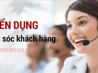 Tuyển nhân viên tư vấn chăm sóc khác hàng Tuyển nhân viên tư vấn chăm sóc khác hàng