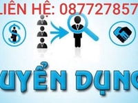 Tuyển gấp đi làm ngay. Không cần kinh nghiệm Tuyển gấp đi làm ngay. Không cần kinh nghiệm